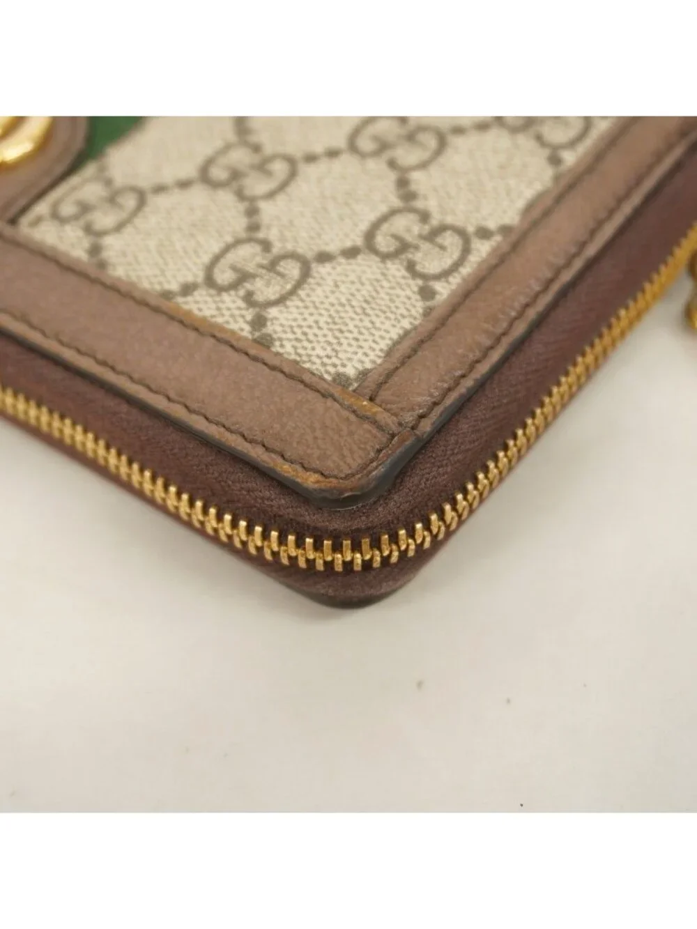 ★SOLD★ Gucci Wallet Ophidia Brown Gold - Picture 5 of 8